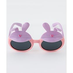 Babyhug Sunglasses with Bunny Ear Applique - Pink