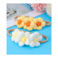 Babyhug Headbands with Knot Detailing Pack of 3 - Multicolor main image 0