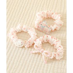 Babyhug Rubber Bands Knot Design Pack Of 3 - Multicolor