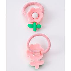Babyhug Free Size Rubber Bands With Applique Pack Of 10 - Multi Colour
