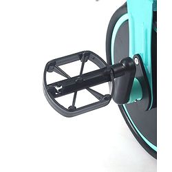 Babyhug 7 in 1 Baby Cycle Tricycle with Adjustable Parent Handle - Aqua Blue