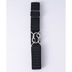 Babyhug Belt With Polka Dot Print - Black