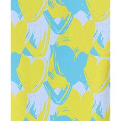 Babyhug Full Sleeves Legged Swimsuit With Abstract Print - Yellow