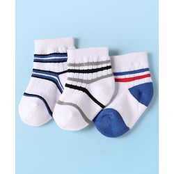 Cutewalk by Babyhug Anti Bacterial Footed Tights Polka Dots Design - Navy Blue main image 1