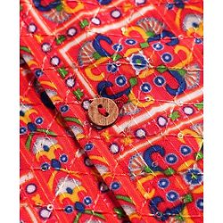 Babyhug Woven Full Sleeves Kurta Pajama With Printed Jacket - Mustard