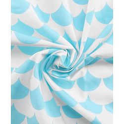 Babyhug Premium Cotton Flat Crib Sheets Set of 2 Aeroplane Theme White| Gentle on Babies Skin| Cozy Sleeping Environment| Travel-Friendly| Machine Washable| Boys & Girls| Easy Maintenance