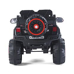 Babyhug Thunder 4X4 Battery Operated Ride On Jumbo Jeep With Music and Lights - Red