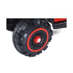 Babyhug Thunder 4X4 Battery Operated Ride On Jumbo Jeep With Music and Lights - Red