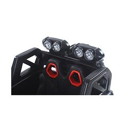 Babyhug Thunder 4X4 Battery Operated Ride On Jumbo Jeep With Music and Lights - Red