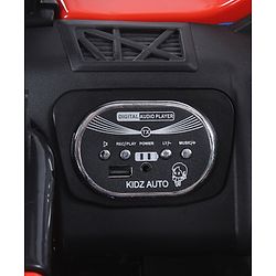 Babyhug Thunder 4X4 Battery Operated Ride On Jumbo Jeep With Music and Lights - Red