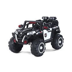 Babyhug Thunder 4X4 Battery Operated Ride On Jumbo Jeep With Music and Lights - Black