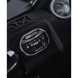 Babyhug Thunder 4X4 Battery Operated Ride On Jumbo Jeep With Music and Lights - Black