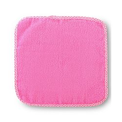 Babyhug Cotton Terry Knit Solid Color Wash Cloths Pack of 6 L 23.5 x B 23 cm - Multicolour