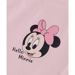 Babyhug Disney Interlock Cotton Baby Clothing Gift Set with Minnie Graphic - Pink