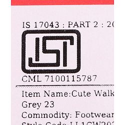 Cute Walk by Babyhug Velcro Closure Solid Oxfords - Beige