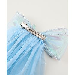 Babyhug Hair Clip with Bow Applique- Off White