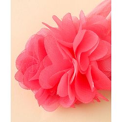 Babyhug Headbands With Bow & Floral Applique Pack of 3 - Multicolor