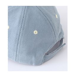 Babyhug Baseball Cap with Bear Applique Pink - Diameter 17 cm