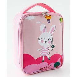 Babyhug Dino Water Resistant Lunch Bag - Beige| Compact & Lightweight Lunch Carry Bag for Kids & Parents