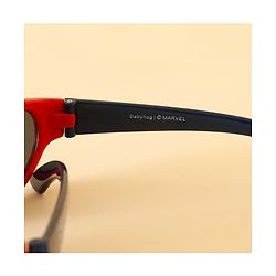Babyhug Sunglasses with Spiderman Theme Print - Red