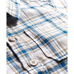 Babyhug Cotton Woven Full Sleeves Checks Shirt & Denim Jeans Set - Blue
