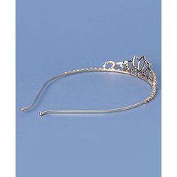 Babyhug Gold Plated Tiara Hairband - Golden