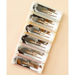 Babyhug Snap Clips Pack of 6 - Multicolor