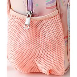 Babyhug Free Size Fashion Backpacks With Rainbow Design & Applique - Multicolour