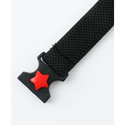 Babyhug Belt with Star on Buckle - Black