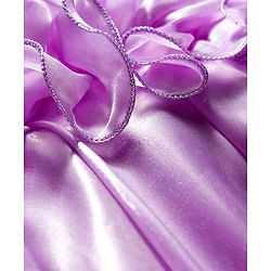 Babyhug Woven Sleeveless Party Dress with Floral Applique - Lavender