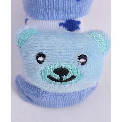 Cute Walk by Babyhug Socks With Animal Applique - Blue