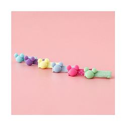 Babyhug Disney Free Size Hair Clips Pack of 6 - Multicolor