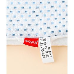 Babyhug Soft & Lightweight All-Season Baby Blanket Gentle & Breathable Durable & Machine Washable Ideal for 012 Months New Born Gifting Option Travel Friendly 100cm X 75cm Blue