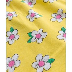 Babyhug 100% Cotton Knit Half Sleeves Onesies with Lemon Floral & Polka Dots Print Pack of 3 - Multicolor