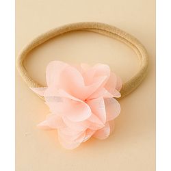 Babyhug Headband with Floral Applique Pack of 3 Free Size - Multicolor