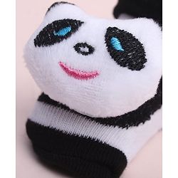 Cute Walk by Babyhug Socks Shoes With Animal Applique - Multicolor