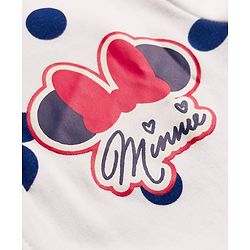 Babyhug Disney 100% Cotton Knit Full Sleeves Front Open Jhablas With Minnie Mouse Graphic Pack of 3 - Multicolour