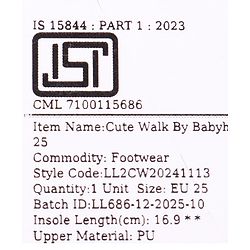 Cute Walk by Babyhug Velcro Closure Solid Color Sneakers Shoes - Teal Blue