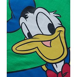 Babyhug Disney Single Jersey Knit Half Sleeve T-Shirt & Shorts Set With Mickey Mouse & Family Graphics Pack of 2 - Multicolour