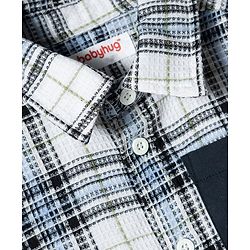 Babyhug Cotton Woven Full Sleeves Checkered Shirt - Multicolor