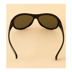 Babyhug Free Size Solid Color Sunglasses - Black
