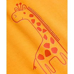 Babyhug 100% Cotton Knit Sleeveless Striped & Animal Printed Sando Vests Pack of 3 - Multicolor