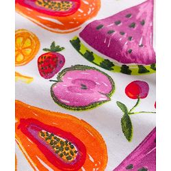 Babyhug 100% Cotton Knit Half Sleeves Tropical Theme Printed Top - Multicolour