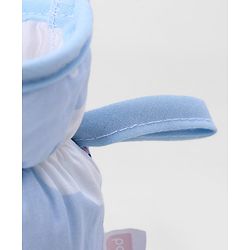 Babyhug Bottle Cover Medium Penguin Print - Blue| 0-24 Months| Fits Upto 200 ml Bottle| Soft Cotton Sleeve| Elastic Neck & Carry Loop| Machine Washable| for All Standard Bottles