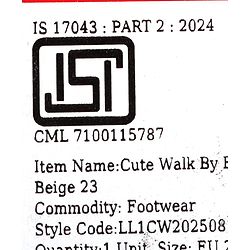 Cute Walk by Babyhug Velcro Closure Solid Shoes - Black