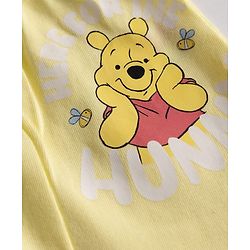 Babyhug Disney Single Jersey Knit Briefs With Winnie the Pooh Graphic Pack of 2 - White & Yellow