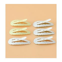Babyhug Floral Printed Snap Clip - Blue & Yellow
