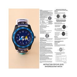 Babyhug Free Size Analog Watch - Black