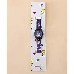 Babyhug Free Size Analog Watch - Dark Blue