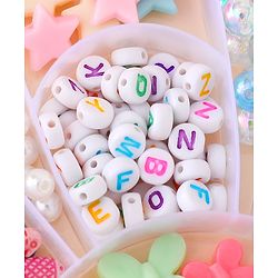 Babyhug Free Size DIY Bead Jewellery Making Set - Multicolor